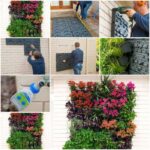 Vertical garden diy wall build own akadesign ca gardening pots wire chicken